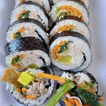 Banchan Village - Tuna Kimbap - $7.99 :) - Korean Near Me - Las Vegas, Nevada Banchan Village - Tuna Kimbap - $7.99 :) - Korean Near Me - Las Vegas, Nevada