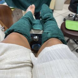 Peppermint pedicure