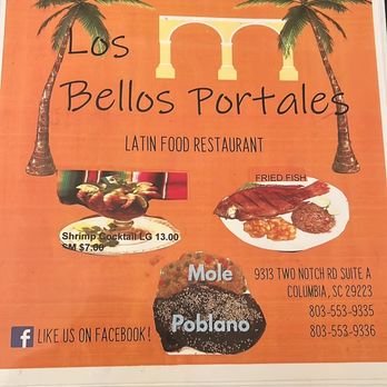 Los Bellos Portales - a sign for a restaurant - Mexican Near Me - Columbia, South Carolina Los Bellos Portales - a sign for a restaurant - Mexican Near Me - Columbia, South Carolina