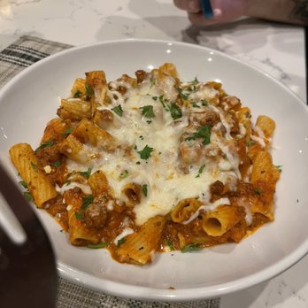 MA'S Italian Kitchen - RIGATONI BOLOGNESE - Italian Near Me - Burbank, California MA'S Italian Kitchen - RIGATONI BOLOGNESE - Italian Near Me - Burbank, California