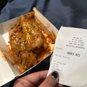 Del Taco - This abomination is not chili cheese fries - Tacos Near Me - San Jacinto, California