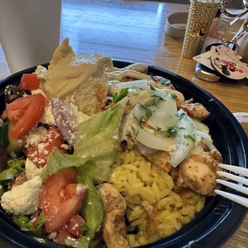 Simply Mediterranean Restaurant - Chicken Kebab Lunch Bowl Special - Salad Near Me - Visalia, California Simply Mediterranean Restaurant - Chicken Kebab Lunch Bowl Special - Salad Near Me - Visalia, California