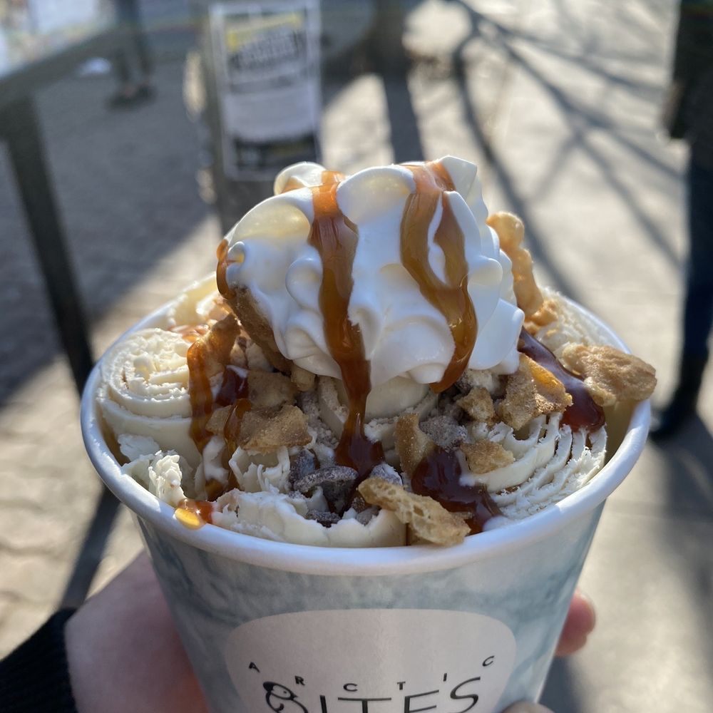 Arctic Bites - Sea salt Carmel is the way to go! Must try Artic Bites if you're visiting downtown Toronto! - Ice Cream & Frozen Yogurt Near Me - Toronto, Ontario Arctic Bites - Sea salt Carmel is the way to go! Must try Artic Bites if you're visiting downtown Toronto! - Ice Cream & Frozen Yogurt Near Me - Toronto, Ontario