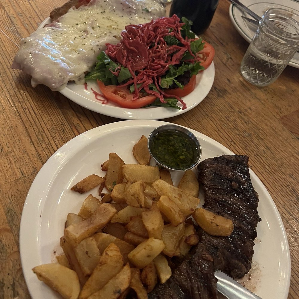 Fiorito - Milanesa y churrasco with home made fries - Argentine Near Me - Miami, Florida Fiorito - Milanesa y churrasco with home made fries - Argentine Near Me - Miami, Florida