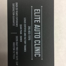 Elite Auto Clinic
