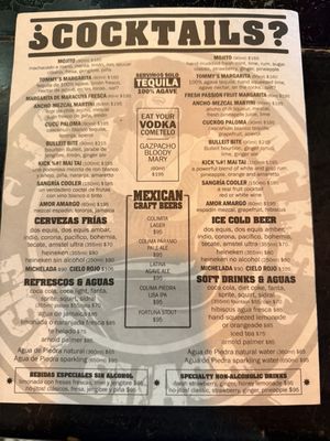 Menu photo 5 Joe Jack's Fish Shack Puerto Vallarta, JAL