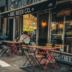 Alphabet City Beer Company - Sidewalk seats