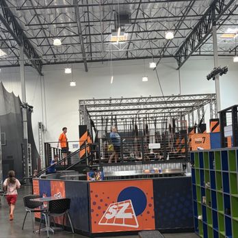 Sky Zone Trampoline Park - Obstacle area - Trampoline Parks Near Me - Carlsbad, California
