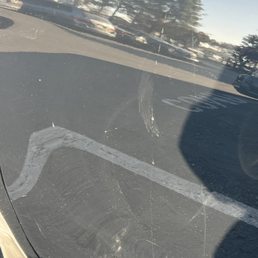 I wish I could give it 0 starts. Seems to look more dirty after the "car wash". Not to mention the scratches.