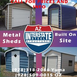 AZ Interstate Steel Structures - Shed Ad