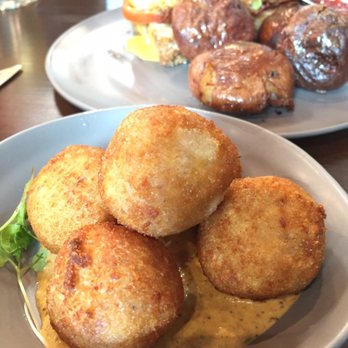 Scratch Kitchen - Boudin Fritters - Breakfast & Brunch Near Me - Honolulu, Hawaii Scratch Kitchen - Boudin Fritters - Breakfast & Brunch Near Me - Honolulu, Hawaii