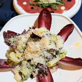 Palma Ristorante - Beef carpaccio and endive salad - Steakhouses Near Me - Burbank, California Palma Ristorante - Beef carpaccio and endive salad - Steakhouses Near Me - Burbank, California