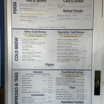 Trident Coffee - Menu - Coffee & Tea Near Me - Imperial Beach, California Trident Coffee - Menu - Coffee & Tea Near Me - Imperial Beach, California