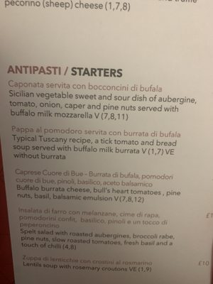 Menu photo 2 Rosso London, XGL