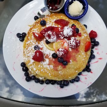 McKay Cottage Restaurant - Lemon Ricotta Pancakes - American Near Me - Bend, Oregon McKay Cottage Restaurant - Lemon Ricotta Pancakes - American Near Me - Bend, Oregon