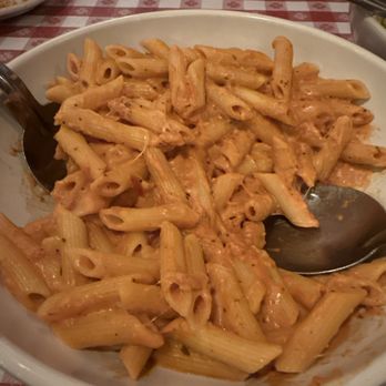 Buca di Beppo Italian Restaurant - Penne Alla Vodka without the extra spice - Italian Near Me - Brea, California