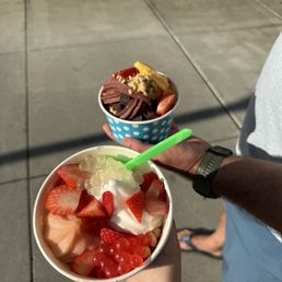 Passion orange guava and red velvet Passion orange guava and red velvet