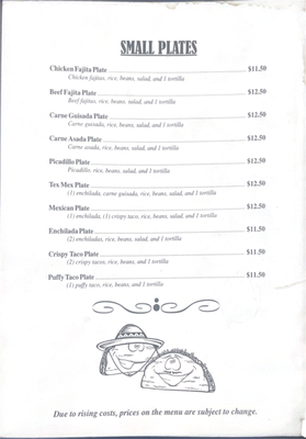 Menu photo 5 Matas Cafe Floresville, TX