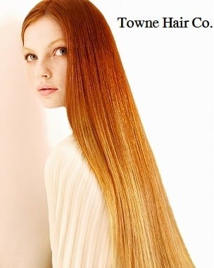 Towne Hair Company Logo