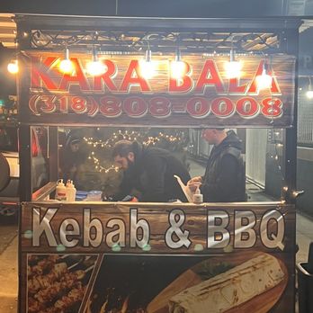 Kara Bala BBQ - a food cart at night - Barbeque Near Me - Tujunga, California