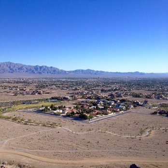 Lone Mountain - View of north Vegas - Hiking Near Me