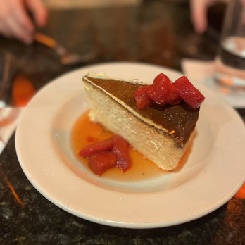 George's Pastaria - Homemade Cheesecake with strawberries - Italian Near Me - Houston, Texas George's Pastaria - Homemade Cheesecake with strawberries - Italian Near Me - Houston, Texas