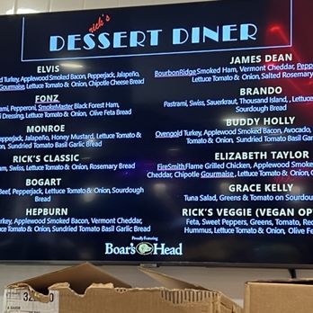 Rick's Dessert Diner - Menu - Desserts Near Me - Sacramento, California Rick's Dessert Diner - Menu - Desserts Near Me - Sacramento, California