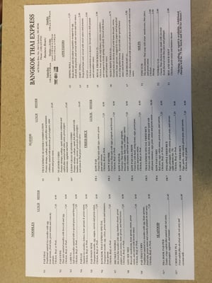Menu photo 7 Bangkok Thai Express Clarkston, MI Menu photo 7 Bangkok Thai Express Clarkston, MI