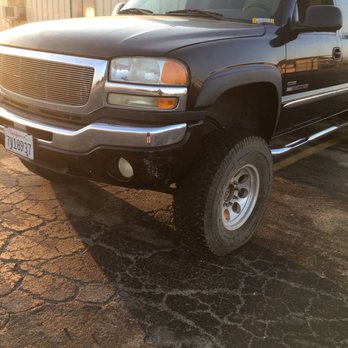 Caliber Collision - Truck with spare tire mounted and better lighting. This took 6 weeks to repair! - Body Shops Near Me - El Cajon, California