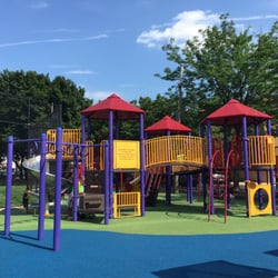 Palumbo Recreation Center - Playground has new turf! July 2015