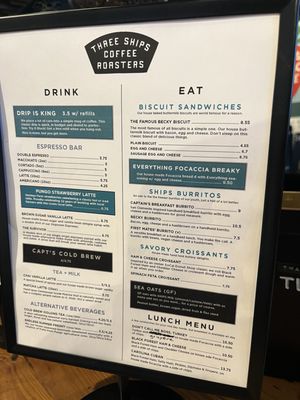 Menu photo 3 Three Ships Coffee Roasters Virginia Beach, VA