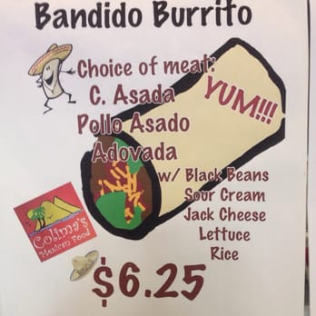Colima's Mexican Food - Bandido Burrito - Mexican Near Me - El Cajon, California Colima's Mexican Food - Bandido Burrito - Mexican Near Me - El Cajon, California