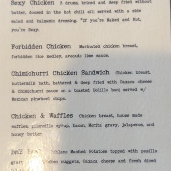 Brick & Bones Backyard - Menu - Chicken Shop Near Me - Rowlett, Texas