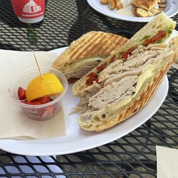 Rail Side Cafe - Turkey Caprese - Coffee & Tea Near Me - San Dimas, California Rail Side Cafe - Turkey Caprese - Coffee & Tea Near Me - San Dimas, California