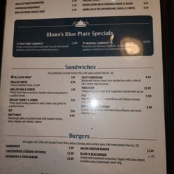 Borgen's Cafe - Appetizer, sandwich & burger menu