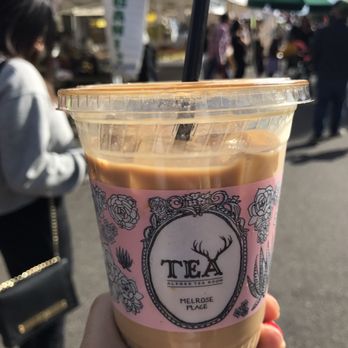 Alfred Coffee - Iced vanilla almond milk latte - Coffee & Tea Near Me - Studio City, California