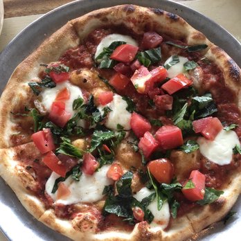 Monkeypod Kitchen by Merriman - Margherita Pizza - New American Near Me - Kihei, Hawaii Monkeypod Kitchen by Merriman - Margherita Pizza - New American Near Me - Kihei, Hawaii
