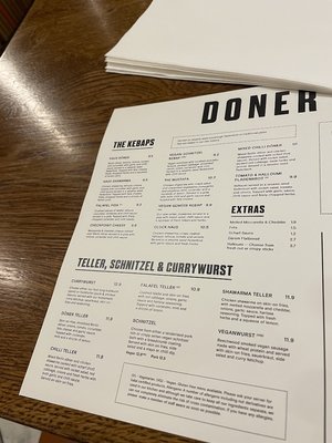 Menu photo 1 Döner Haus Manchester, XGM