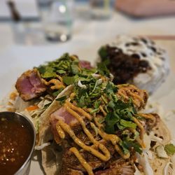 Hula's Modern Tiki - High Street - Ahi Tacos