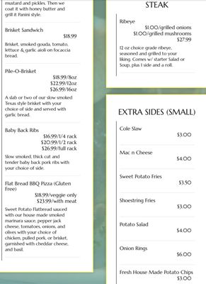 Menu photo 1 Yella Beak Saloon Enumclaw, WA Menu photo 1 Yella Beak Saloon Enumclaw, WA