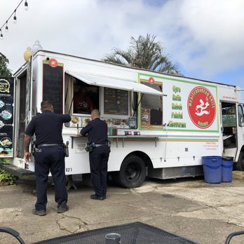 Mediterranean Grill - You know a food truck is good when the police eat here... - Food Trucks Near Me - Haiku, Hawaii