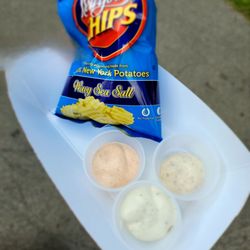 Erie County Fair - Erie County Fair Bison Dips Fire Roadted Veggie, Red Zone & Garlic Parm