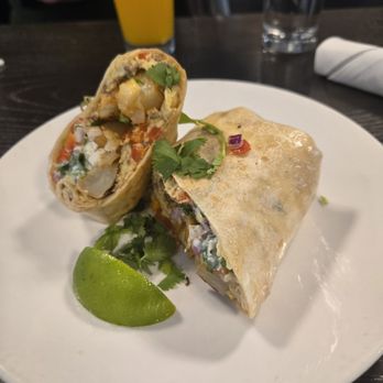 RIZE - Breakfast burrito. Pretty good - Breakfast & Brunch Near Me - Fishers, Indiana