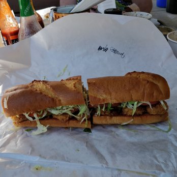The Workshop - Now that's a Shrimp Po' boy! - Cajun/Creole Near Me - Benicia, California