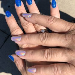 Charming Nails Spa - Nails by Jessica and Flower. Love them!