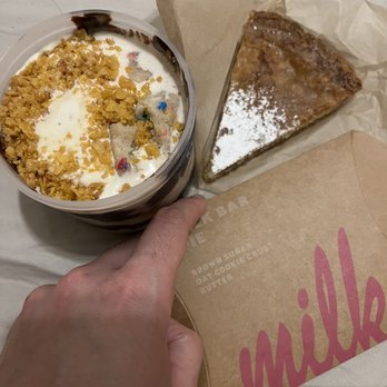 Milk Bar - $16 build-your-own pint, $7 slice of Milk Bar - Desserts Near Me - New York, New York Milk Bar - $16 build-your-own pint, $7 slice of Milk Bar - Desserts Near Me - New York, New York