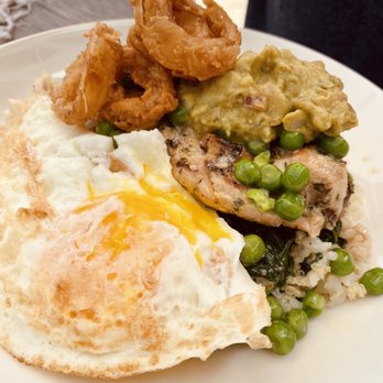 Aracely Cafe - Chicken Rice Bowl with egg - New American Near Me - San Francisco, California