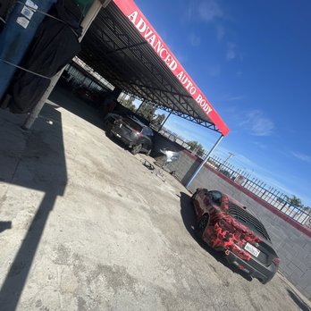 Advanced Auto Body - We outside - Body Shops Near Me - Bloomington, California Advanced Auto Body - We outside - Body Shops Near Me - Bloomington, California