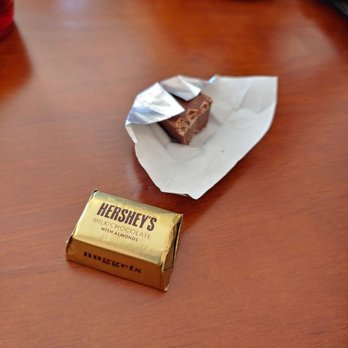 Hygge Coffee - The owner walked around to the few customers in the store inclduing us and gave us chocolates! How sweet! - Coffee & Tea Near Me - La Mirada, California