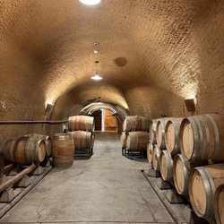 Byington Vineyard & Winery - Wine cave
